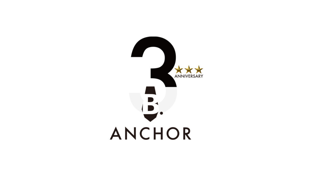 B.ANCHORA株式会社の3周年記念ロゴマーク完成！ – B.ANCHOR